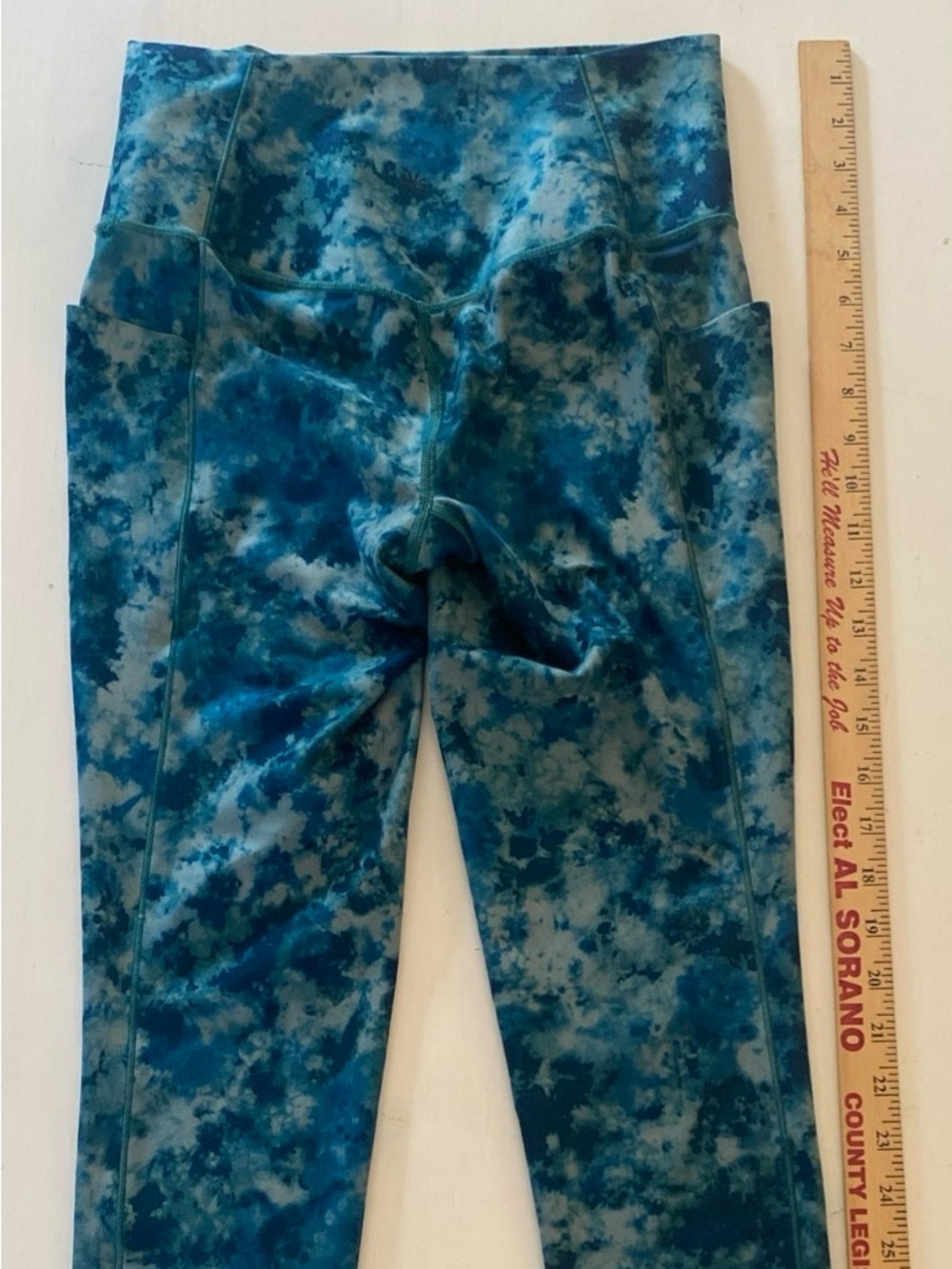 Athleta Girl Salutation Stash Pocket II Leggings S Blue S/675356